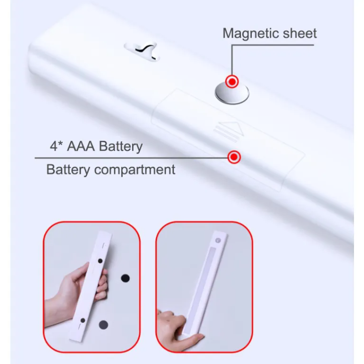 Luz LED con sensor de movimiento